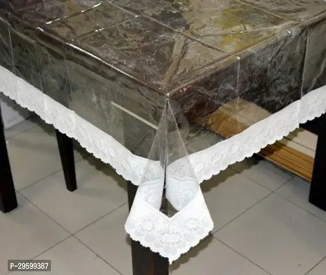 Trendy Anti Slip Waterproof Transparent PVC Table Cover