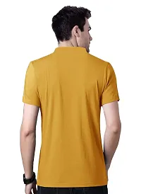 EYEBOGLER Mens Regular Fit Half Sleeve Cotton T-Shirt-thumb2