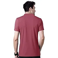 EYEBOGLER Mens Colorblocked Polo T-Shirt-thumb2