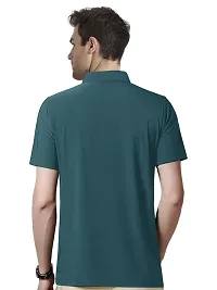 EYEBOGLER Mens Regular Fit Cotton Tshirt Moss Green-thumb1
