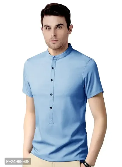 EYEBOGLER Mens Regular Fit Half Sleeve Cotton T-Shirt-thumb0
