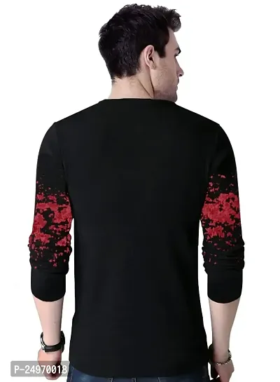 EYEBOGLER Mens Round Neck Full Sleeve Printed Casual Tshirt-thumb2