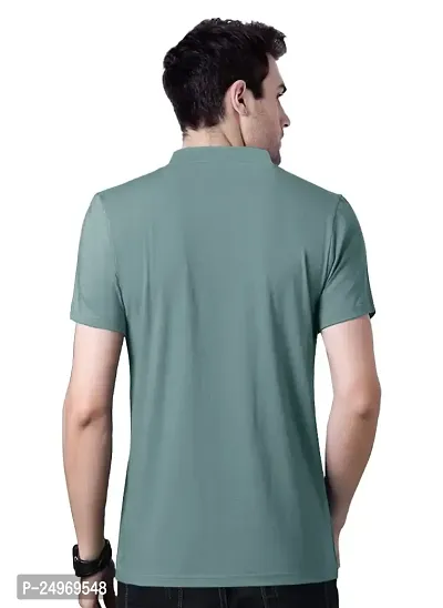 EYEBOGLER Mens Regular Fit Half Sleeve Cotton T-Shirt-thumb3