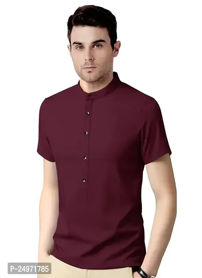 EYEBOGLER Mens Regular Fit Half Sleeve Cotton T-Shirt-thumb0