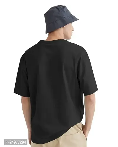 EYEBOGLER Round Neck 3/4th Sleeve Loose Fit Printed Men Tshirt-thumb2