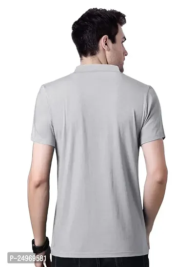 EYEBOGLER Mens Regular Fit Half Sleeve Cotton T-Shirt-thumb3