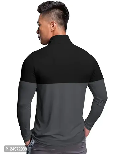 EYEBOGLER Mens Regular Fit Full Sleeve Dry Fit Tshirt-thumb2