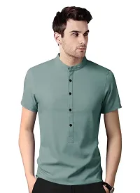 EYEBOGLER Mens Regular Fit Half Sleeve Cotton T-Shirt-thumb1