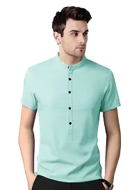EYEBOGLER Mens Regular Fit Half Sleeve Cotton T-Shirt-thumb1