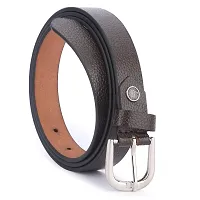 Women Formal Brown Genuine Leather Belt-thumb1