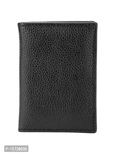 Trendy Men Black Card Holder-thumb3