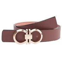 Men's Brown Leatherite Belt-thumb1