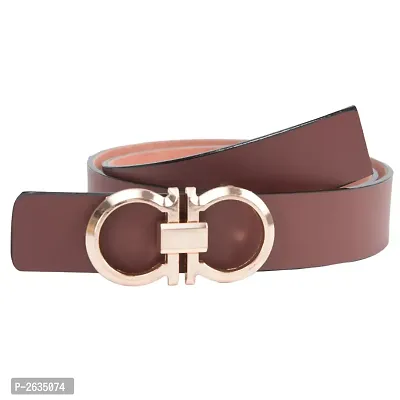 Men's Brown Leatherite Belt-thumb2