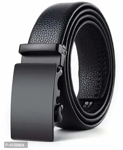 Stylish Black Leatherite Belts For Men-thumb0