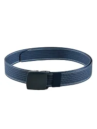 Trendy Canvas Blue Army Belt for Men's-thumb1