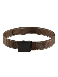 Trendy Canvas Brown Army Belt for Men's-thumb1