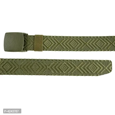 Trendy Auto Lock Canvas Belt For Men-thumb4