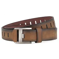 Trendy Artificial Leather Free Size Belt For Men-thumb2