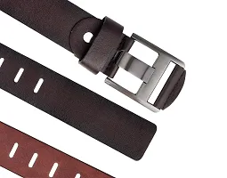 Trendy Artificial Leather Free Size Belt For Men-thumb3