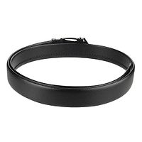 Mens Party Formal Casual Black Artificial Leather Belt-thumb1