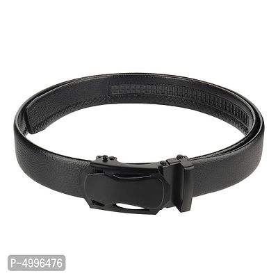 Mens Party Formal Casual Black Artificial Leather Belt-thumb4