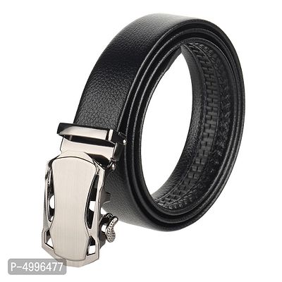 Mens Party Formal Casual Black Artificial Leather Belt