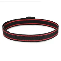 Stylish Black Canvas Textured Casual Belt For Men And Boys-thumb2