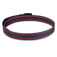 Stylish Blue Canvas Textured Casual Belt For Men And Boys-thumb2