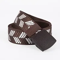 Men's Stylish and Trendy Brown Slim Belt-thumb3