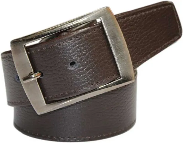 Trendy Solid Artificial Leather Belts For Men
