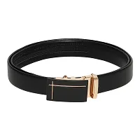 Men's Artificial Leather, Slide Belt With Easier Adjustable Buckle-thumb1