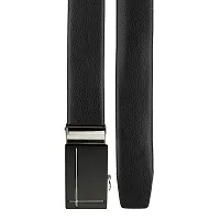 Men's Artificial Leather, Slide Belt With Easier Adjustable Buckle-thumb3