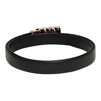 Men's Artificial Leather, Slide Belt With Easier Adjustable Buckle-thumb2