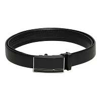 Men's Artificial Leather, Slide Belt With Easier Adjustable Buckle-thumb1