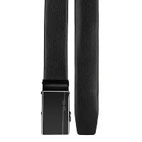 Men's Artificial Leather, Slide Belt With Easier Adjustable Buckle-thumb3