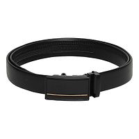 Men's Artificial Leather, Slide Belt With Easier Adjustable Buckle-thumb1