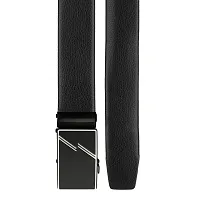 Men's Artificial Leather, Slide Belt With Easier Adjustable Buckle-thumb3