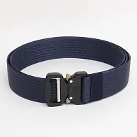 Stylish Blue  Canvas Army Tactical Belts For Men And Boys-thumb1