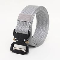 Stylish Grey Canvas Army Tactical Belts For Men And Boys-thumb1