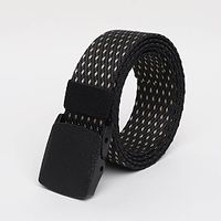 Stylish Black Canvas Army Tactical Belts For Men And Boys-thumb1