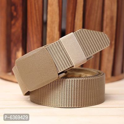 Stylish Khaki Canvas Army Tactical Belts For Men And Boys