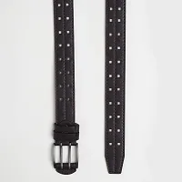 Stylish Leatherite Black And Coffee Solid Mens Belts Combo-thumb3