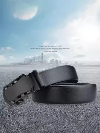 Stylish Fancy Artificial Leather Belt And Wallet Combo For Men-thumb2