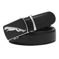 Winsome Deal Men Slider Buckle Artificial Leather belt Pack of 1-thumb1