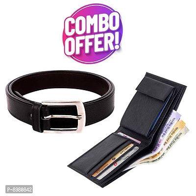 Stylish Multicoloured Synthetic Leather Belts For Men