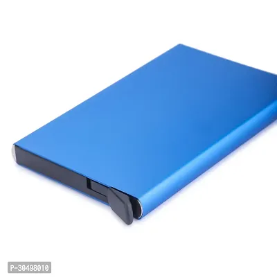 Kastner Metal Blue Card Holder-thumb4