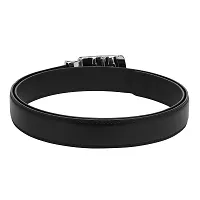 Winsome Deal Men Slider Buckle Artificial Leather belt Pack of 1-thumb3