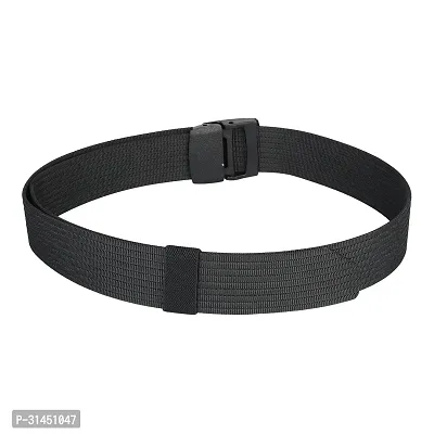 Stylish Solid Canvas Belt for Men-thumb4