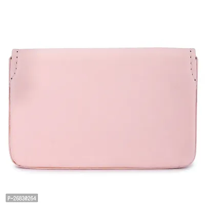 Kastner Artificial Leather Pink Card Holder-thumb4