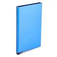 Kastner Metal Blue Card Holder-thumb1